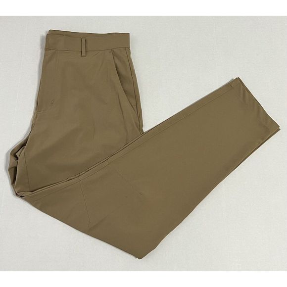 Fabletics Men's 31x32 The Only Pant Beige Chino Performance Straight Leg Pants - Picture 1 of 9